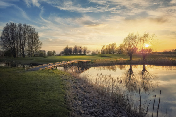 Så här jobbar klubbens banpersonal med greenerna