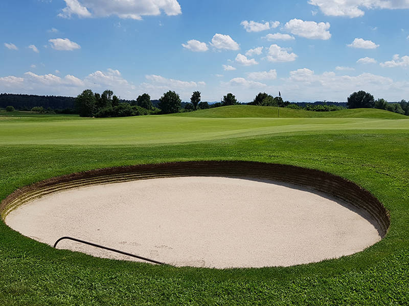 Bunkern ett jobbigt golfhinder?