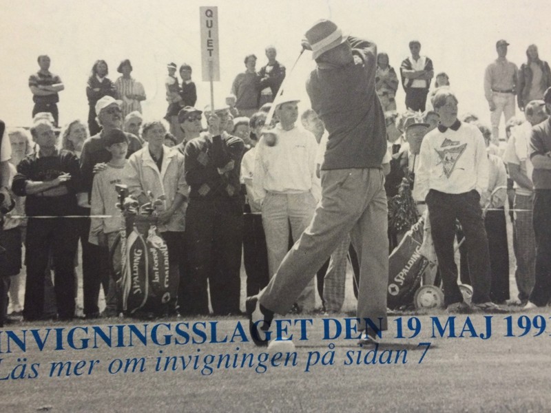 35 år sedan 18-hålsbanan invigdes