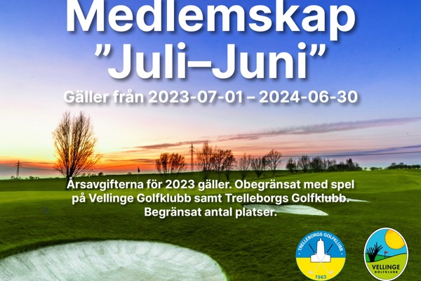 Medlemskap "juli-juni"