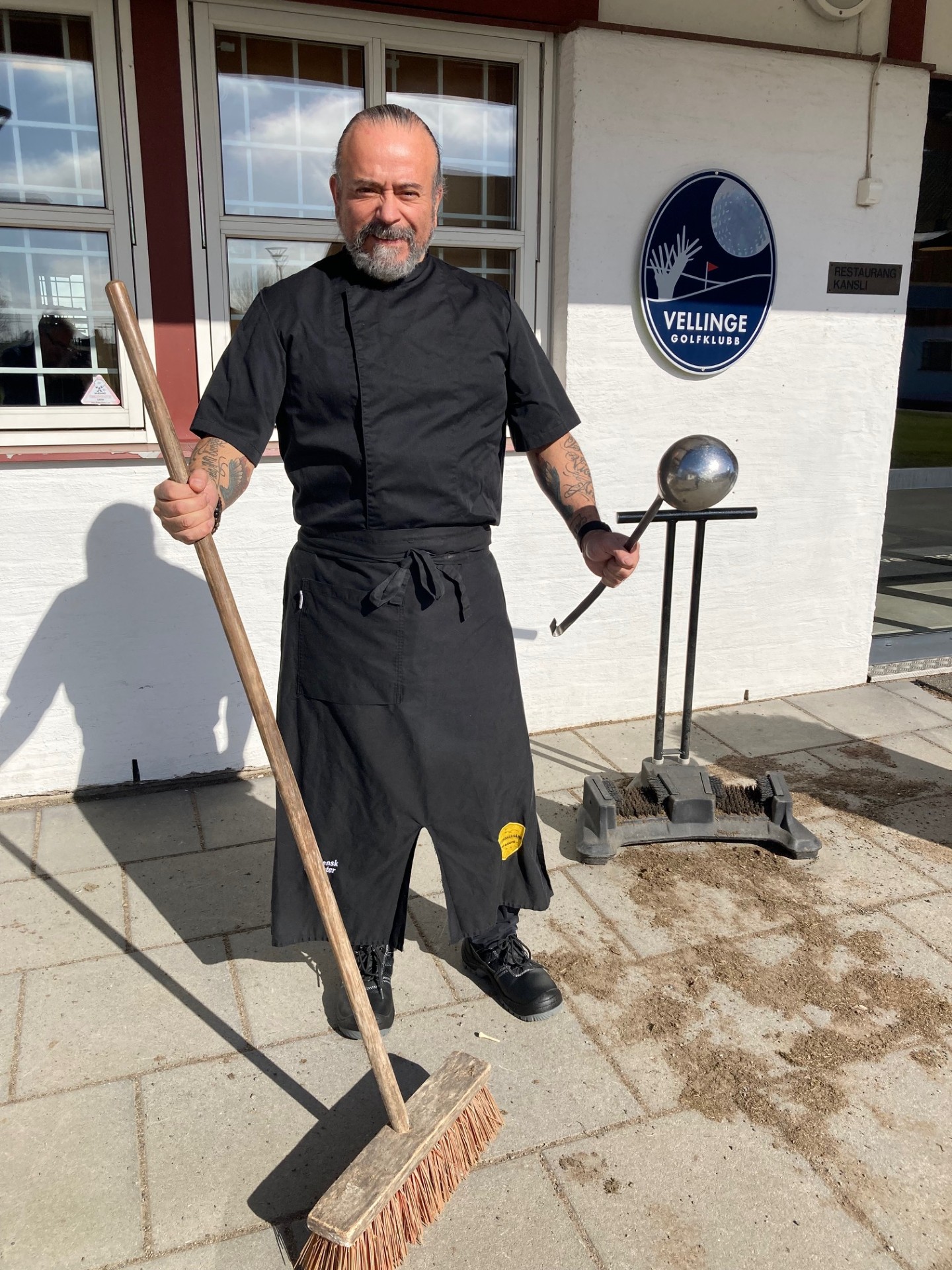 Marcelo är ny vaktmästare på golfklubben