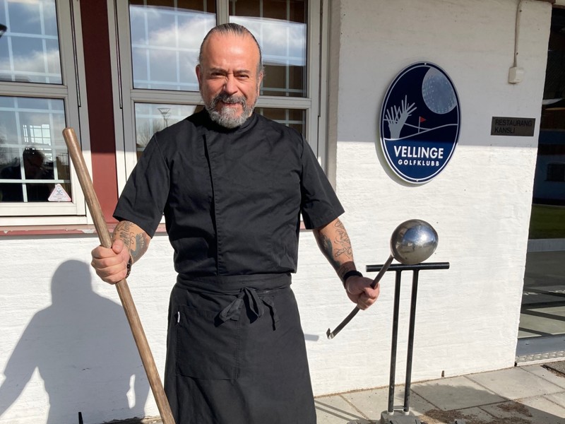 Marcelo är ny vaktmästare på golfklubben